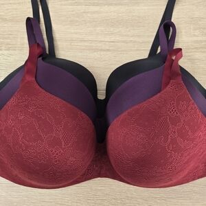 Uniqlo Wireless Bra (Beauty Light) Bundle 💜